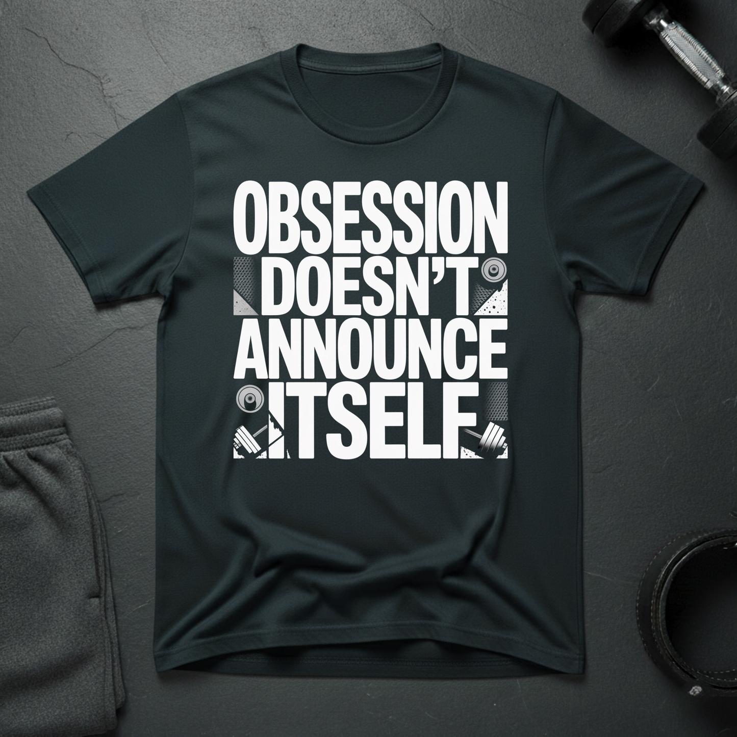 Obsession Doesn't Announce Itself T-Shirt