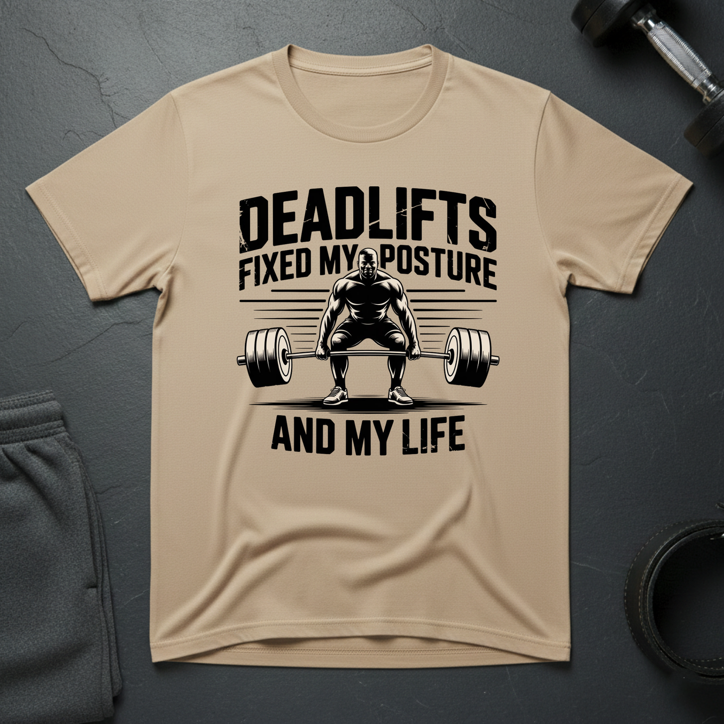 Deadlifts Fixed My Posture And My Life T-Shirt