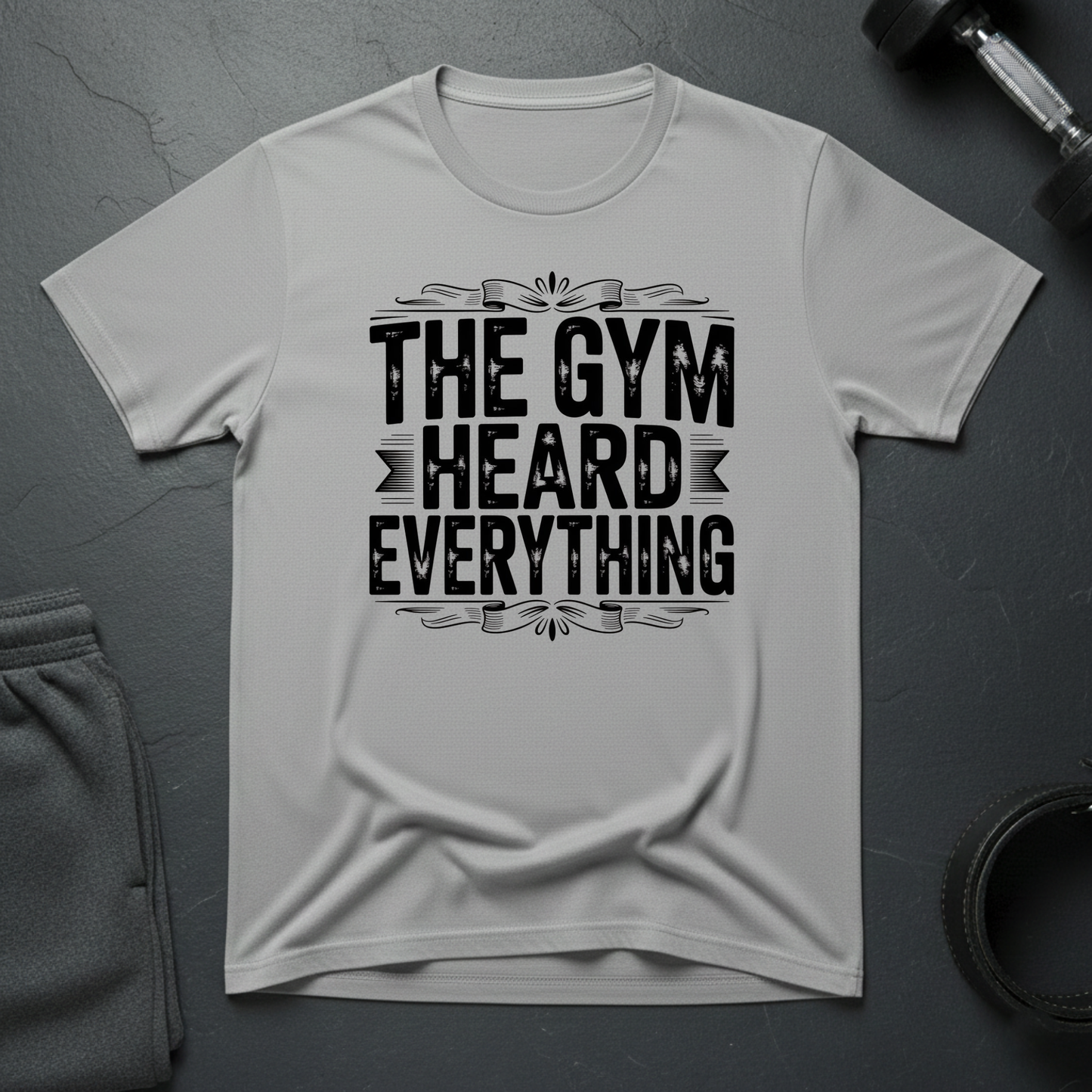 The Gym Heard Everything T-Shirt