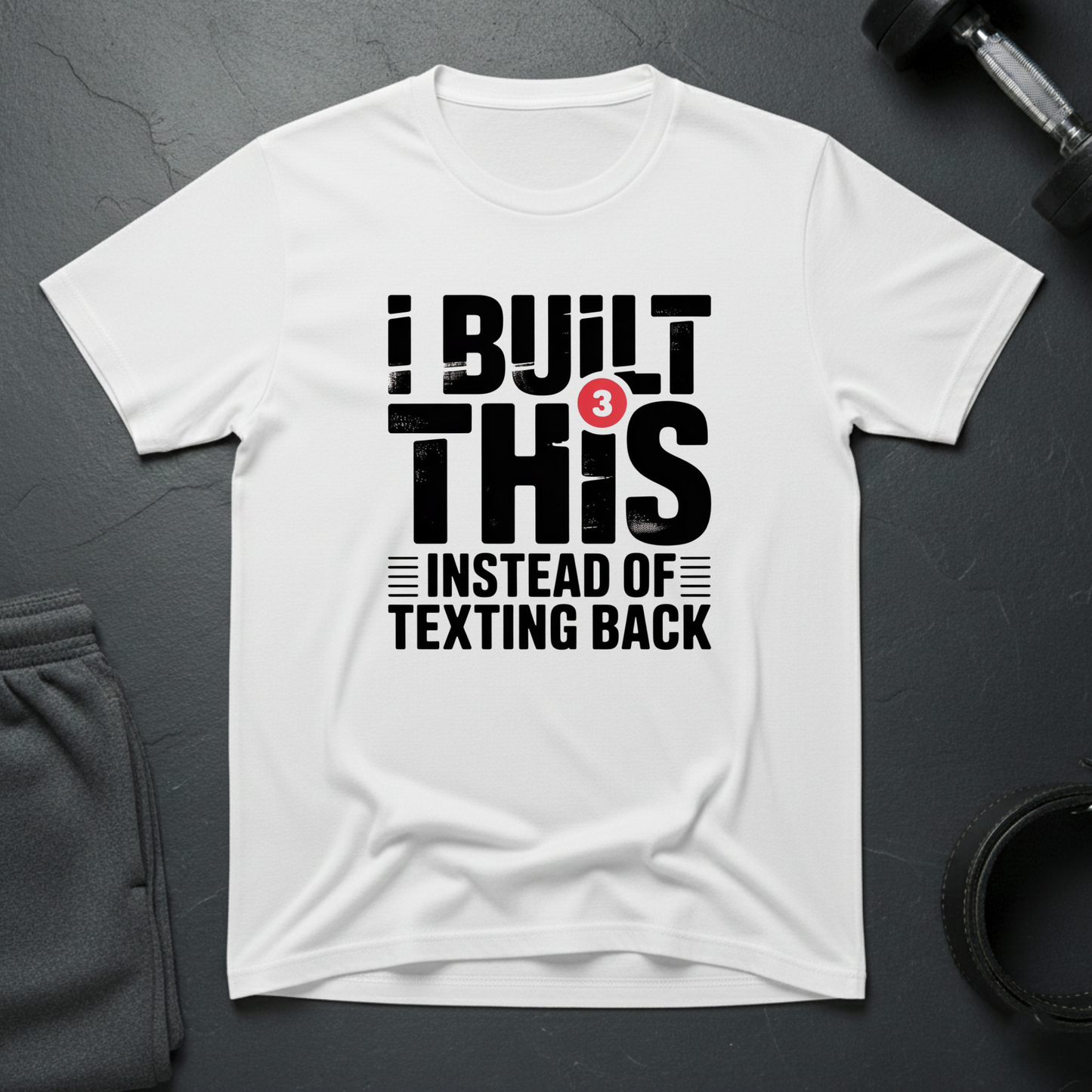 I Built This Instead Of Texting Back T-Shirt