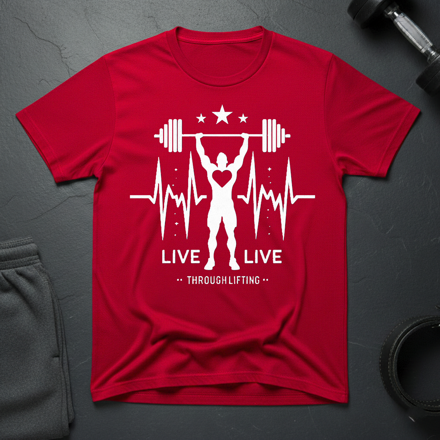 Live Through Lifting T-Shirt