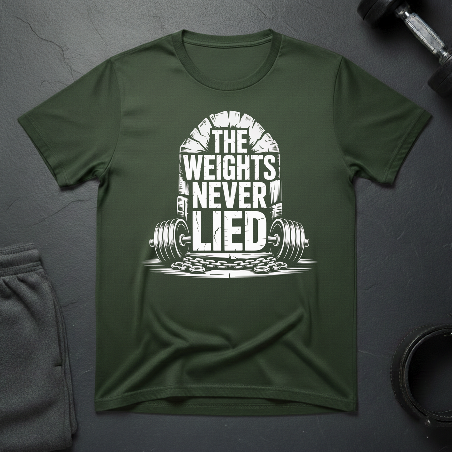 The Weights Never Lied T-Shirt