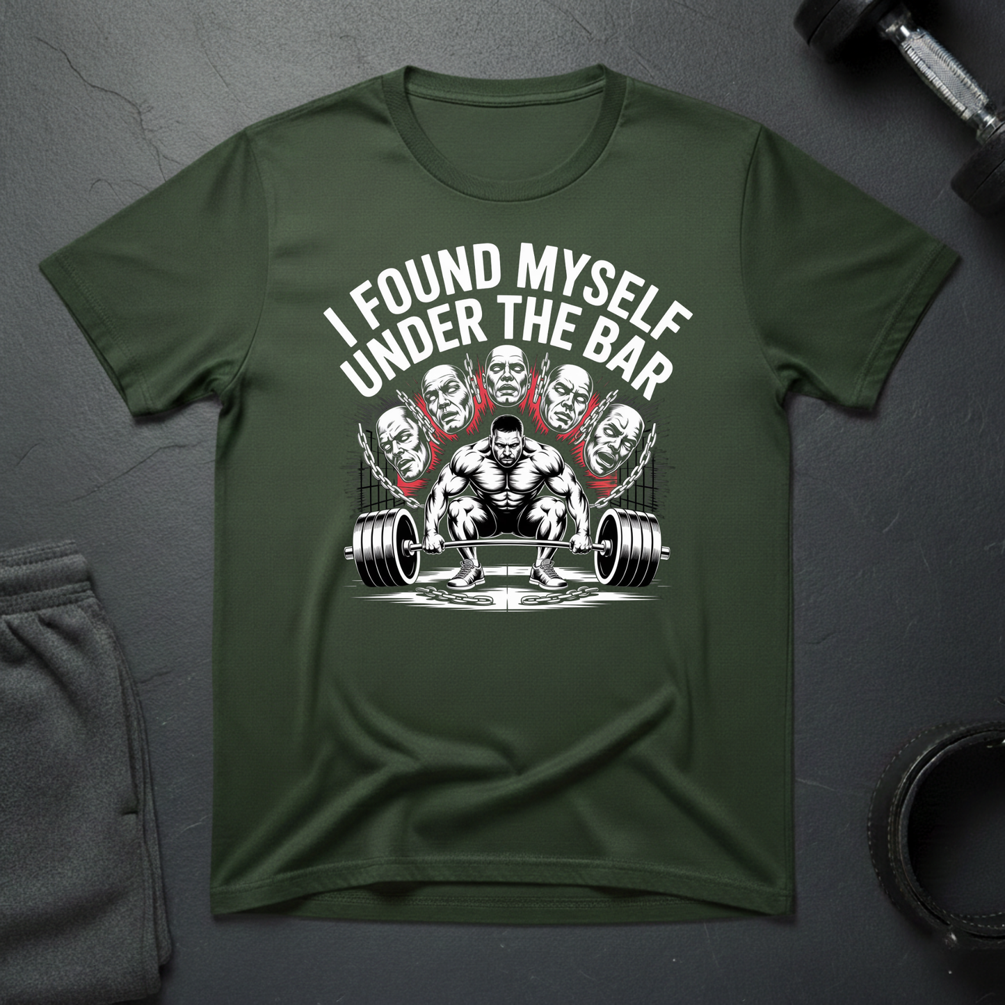 I Found Myself Under The Bar T-Shirt