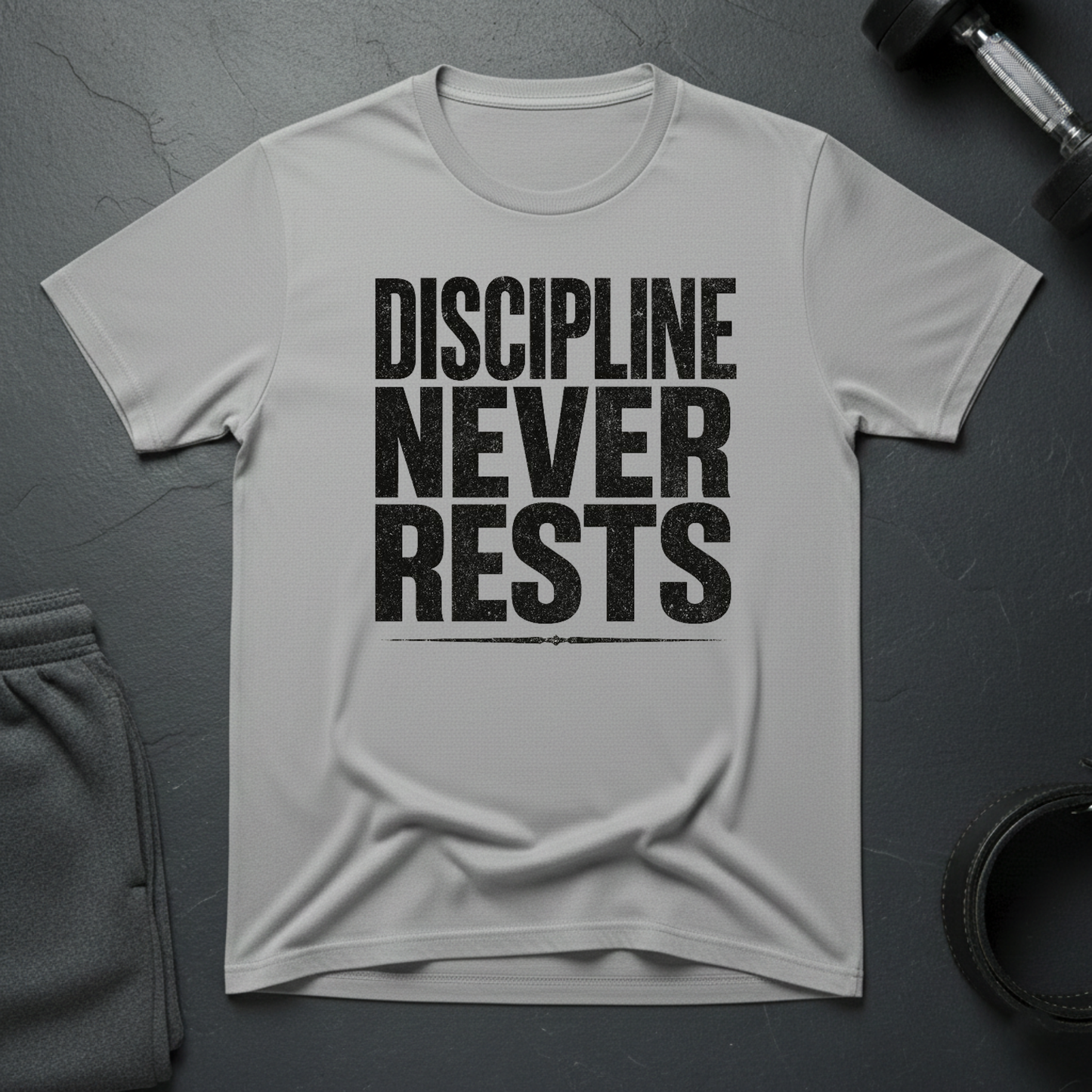 Discipline Never Rests T-Shirt