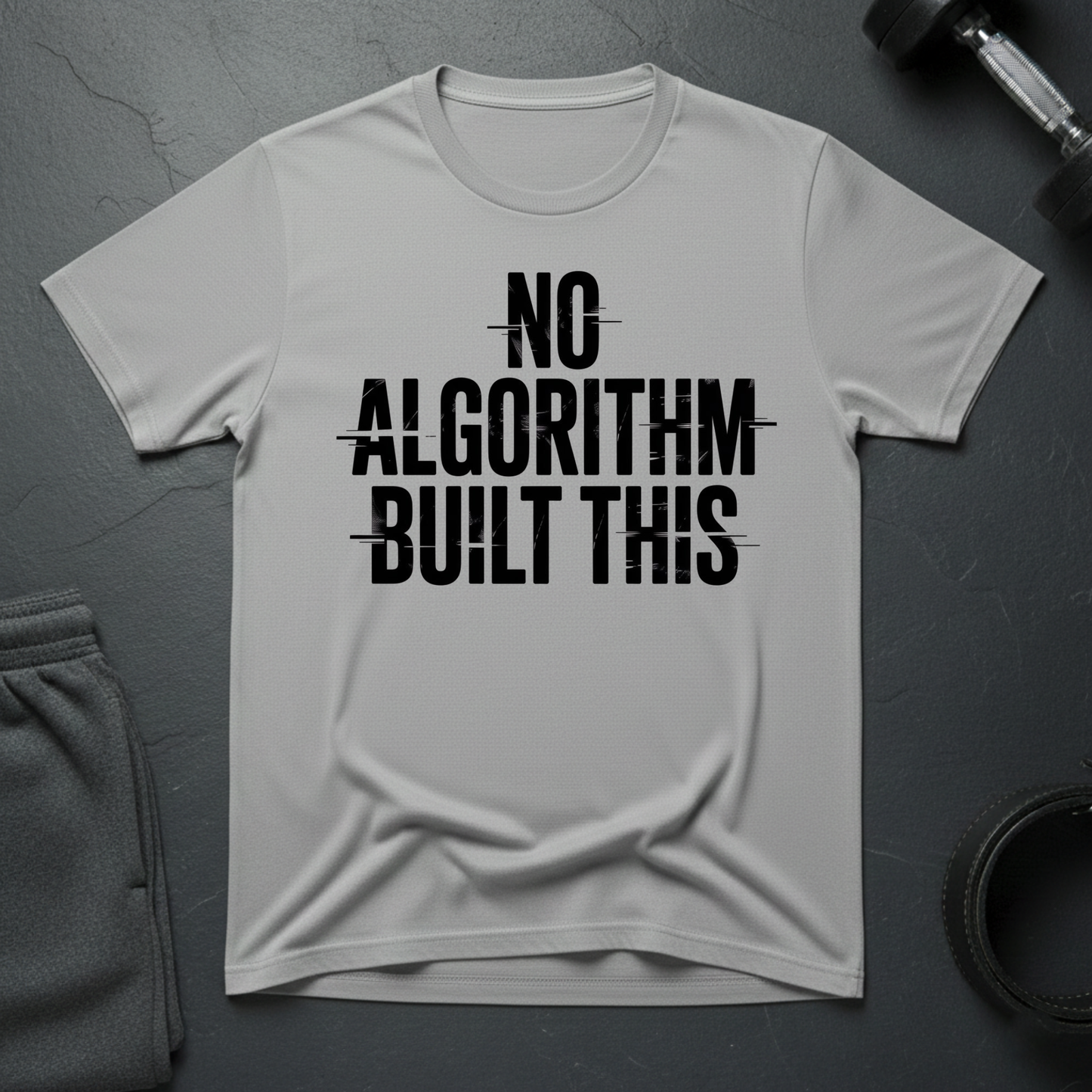 No Algorith Built This T-Shirt