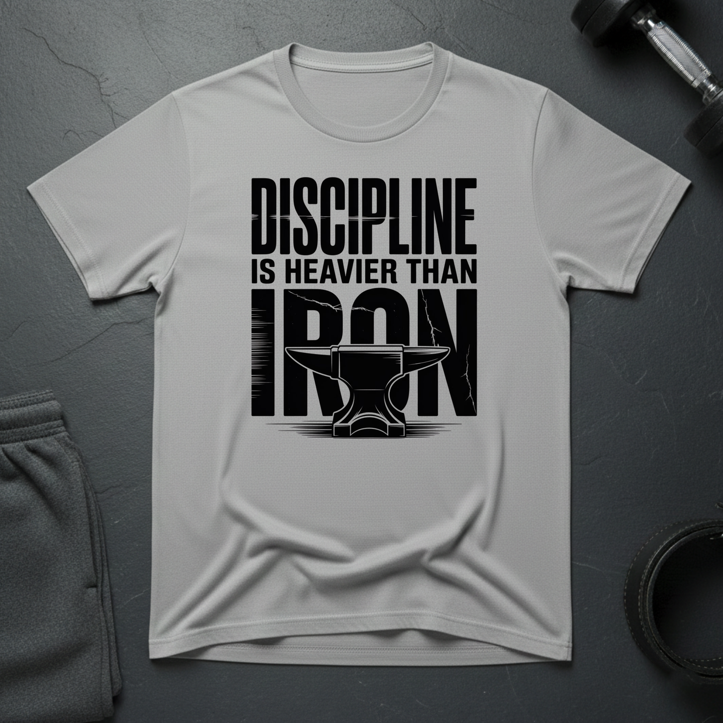Discipline Is Heavier Than Iron T-Shirt