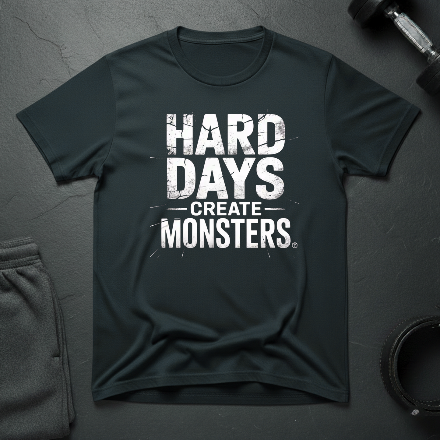 Hard Days Create Monsters T-Shirt
