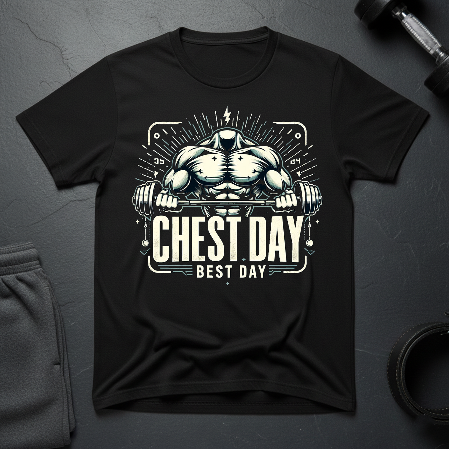 Chest Day Best Day T-Shirt