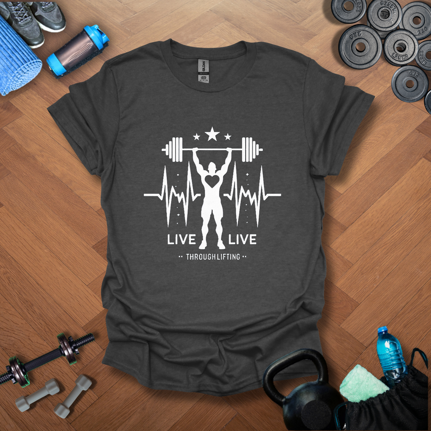 Live Through Lifting T-Shirt