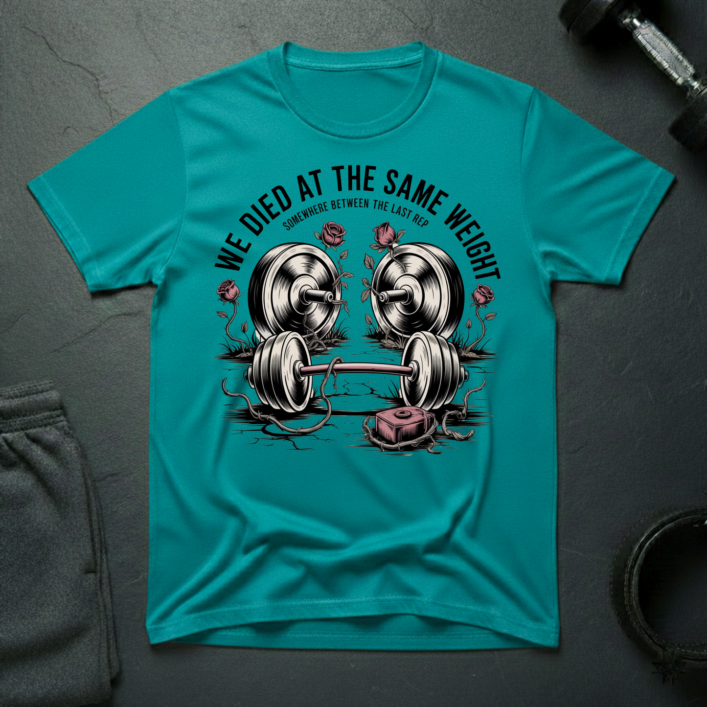 We Died At The Same Weight T-Shirt