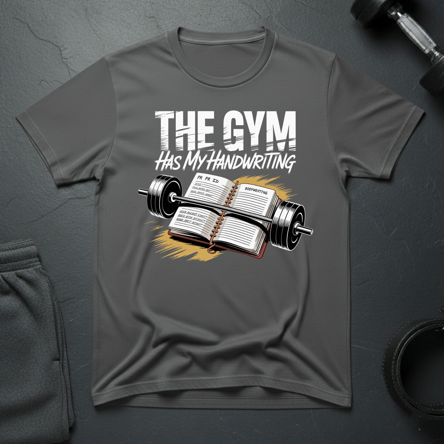 The Gym Has My Handwriting T-Shirt