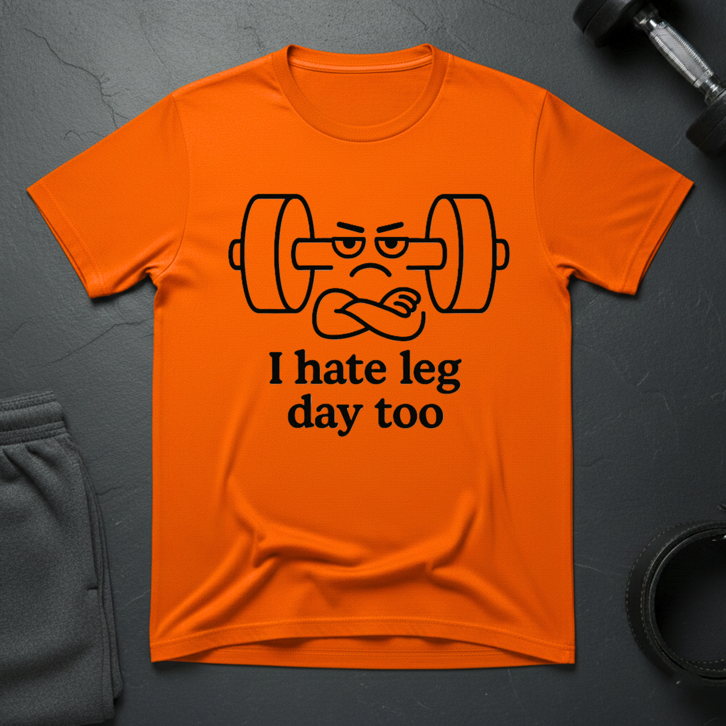 I hate leg day too T-shirt