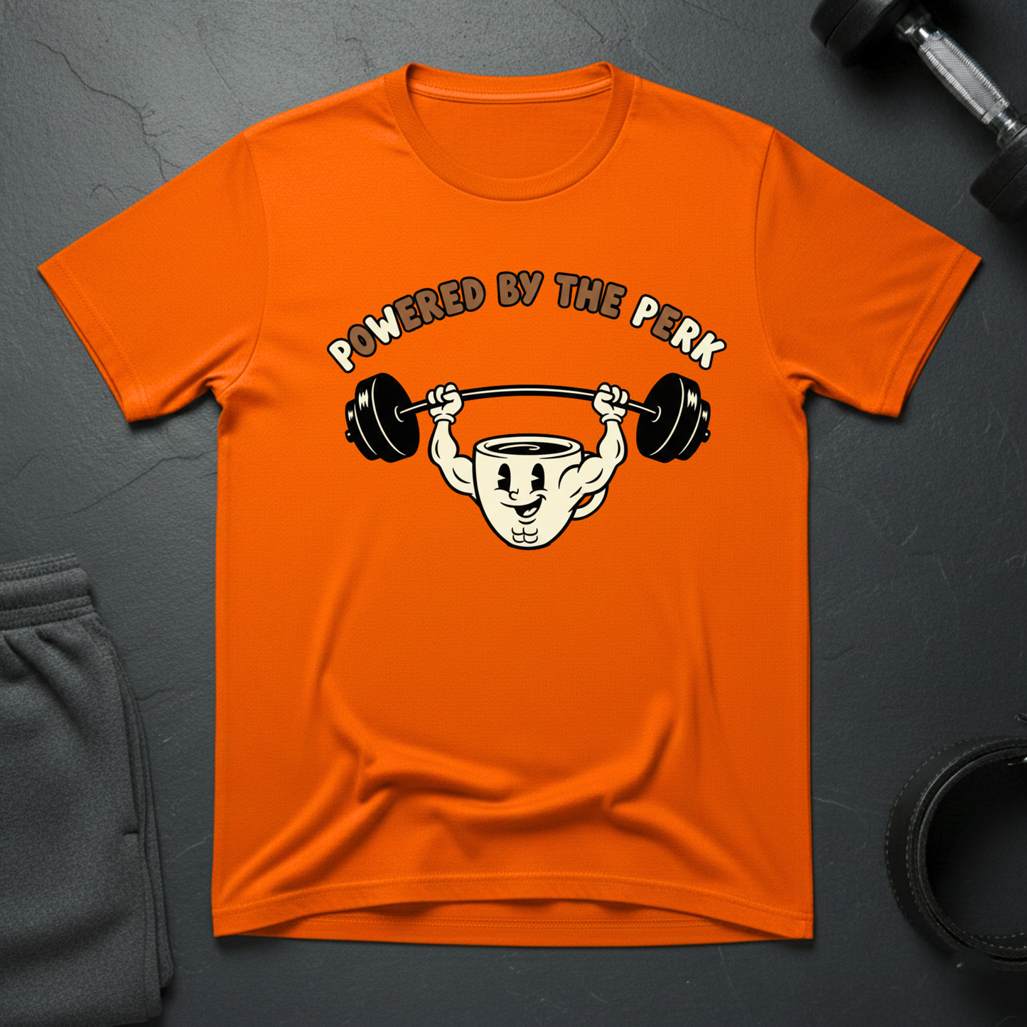Powered By The Perk T-Shirt