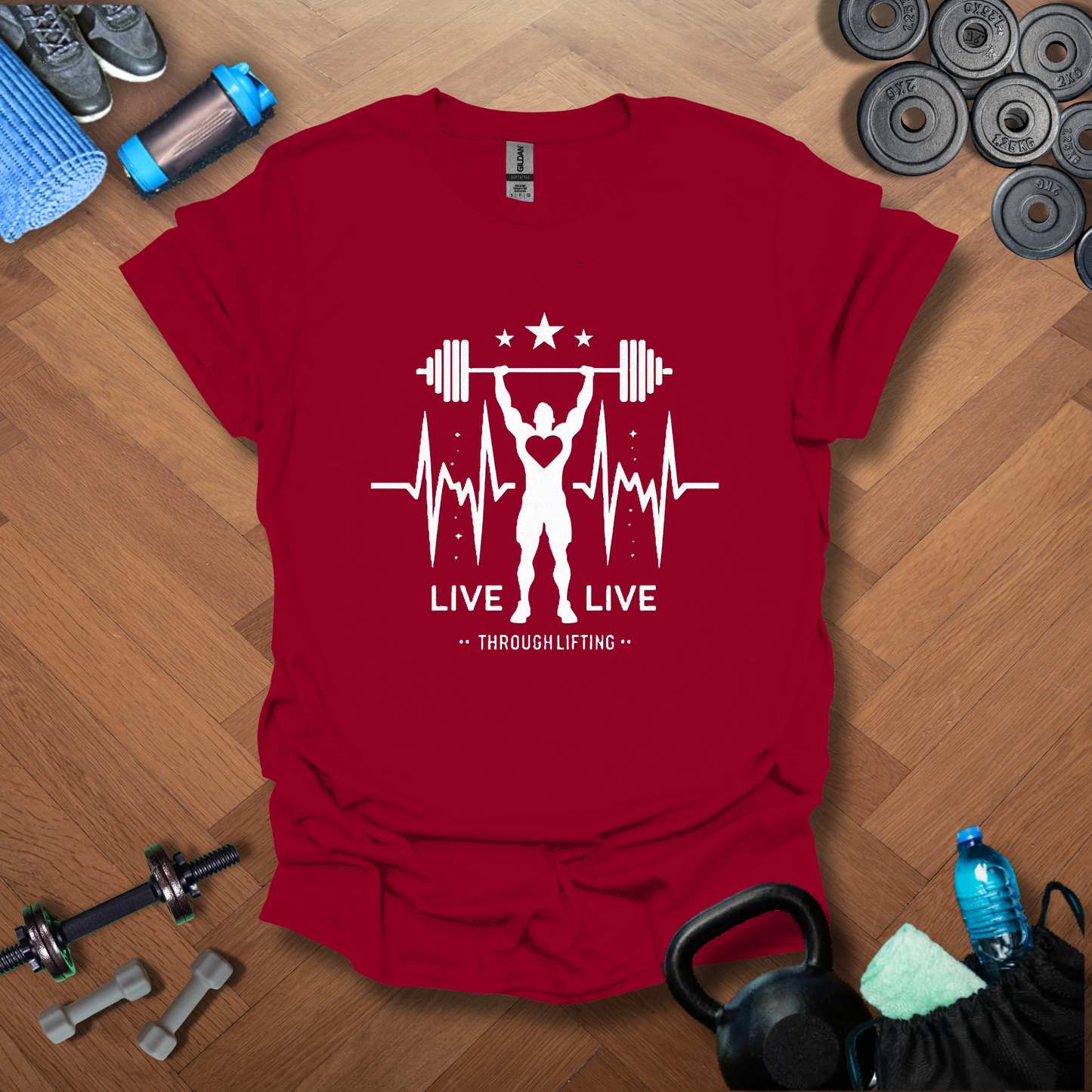 Live Through Lifting T-Shirt