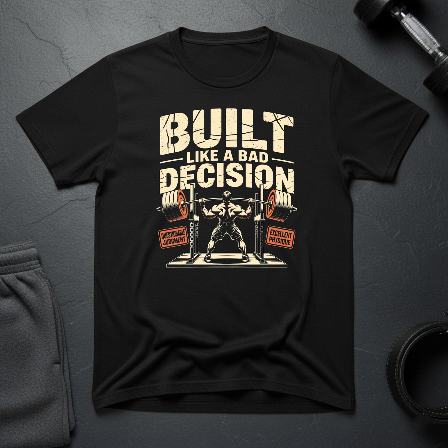 Built Like A Bad Decision T-Shirt
