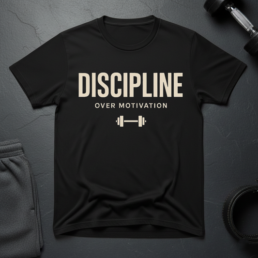Discipline Over Motivation T-Shirt