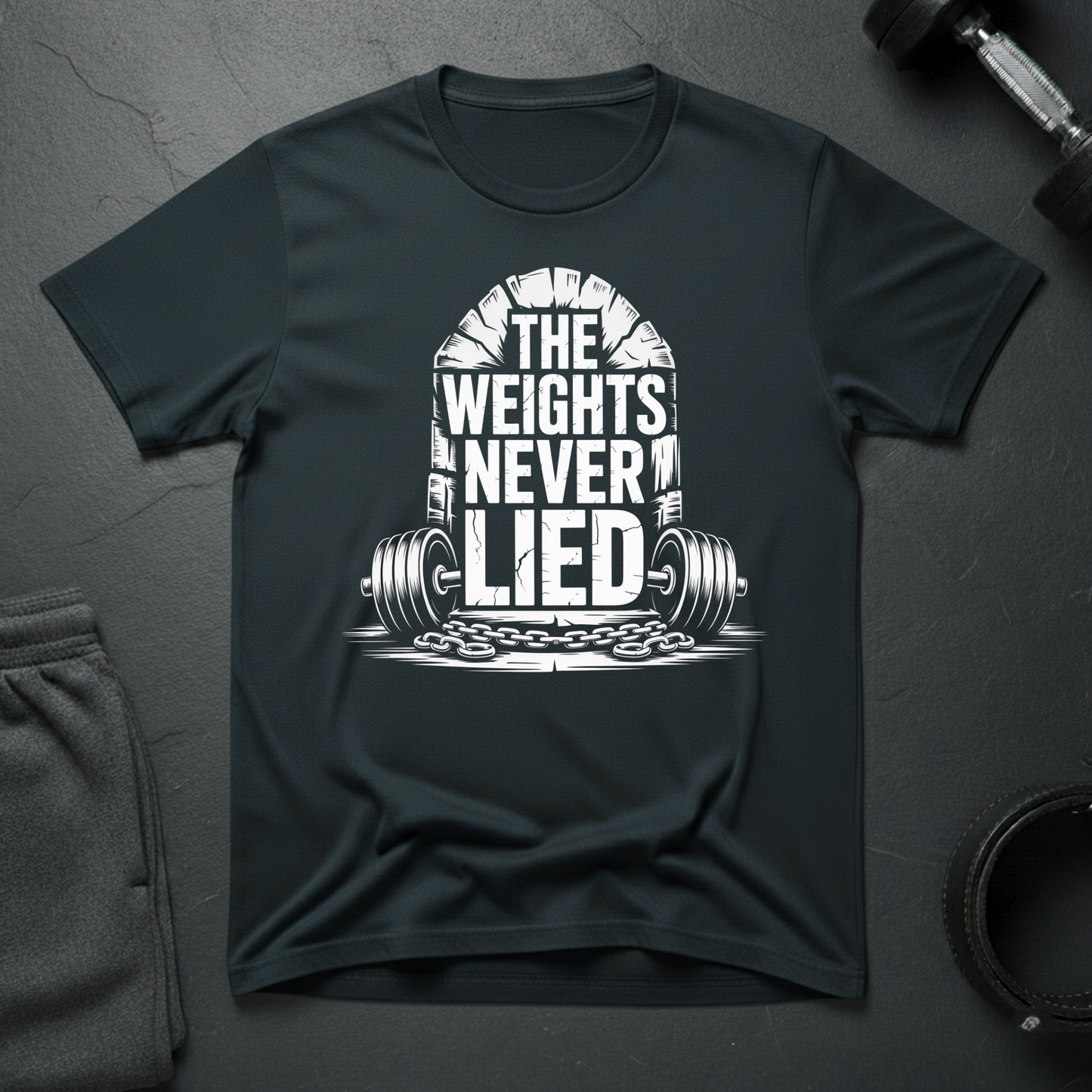 The Weights Never Lied T-Shirt