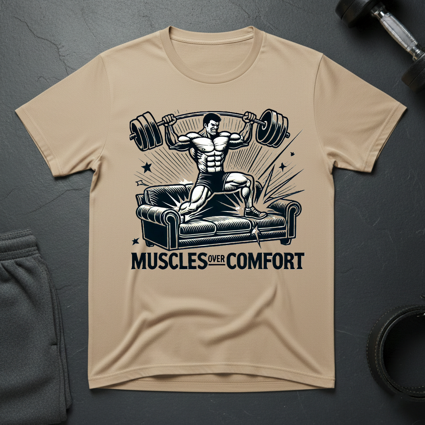 Muscles Over ComfortT-Shirt