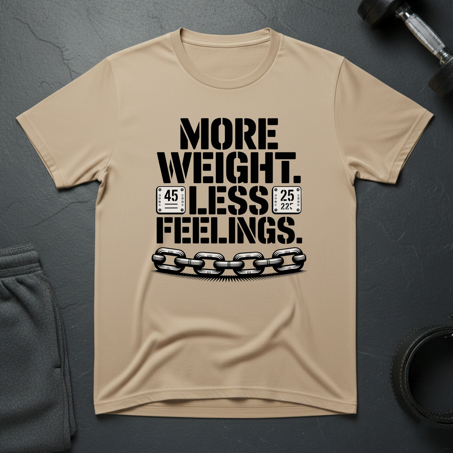 More Weight Less Feelings T-Shirt