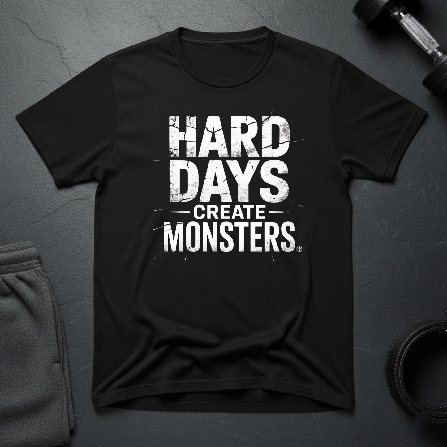 Hard Days Create Monsters T-Shirt