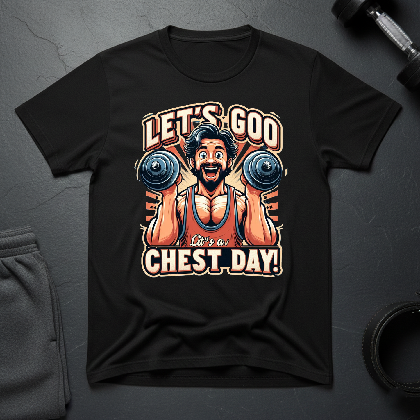 Let's Goo Chest Day! T-Shirt
