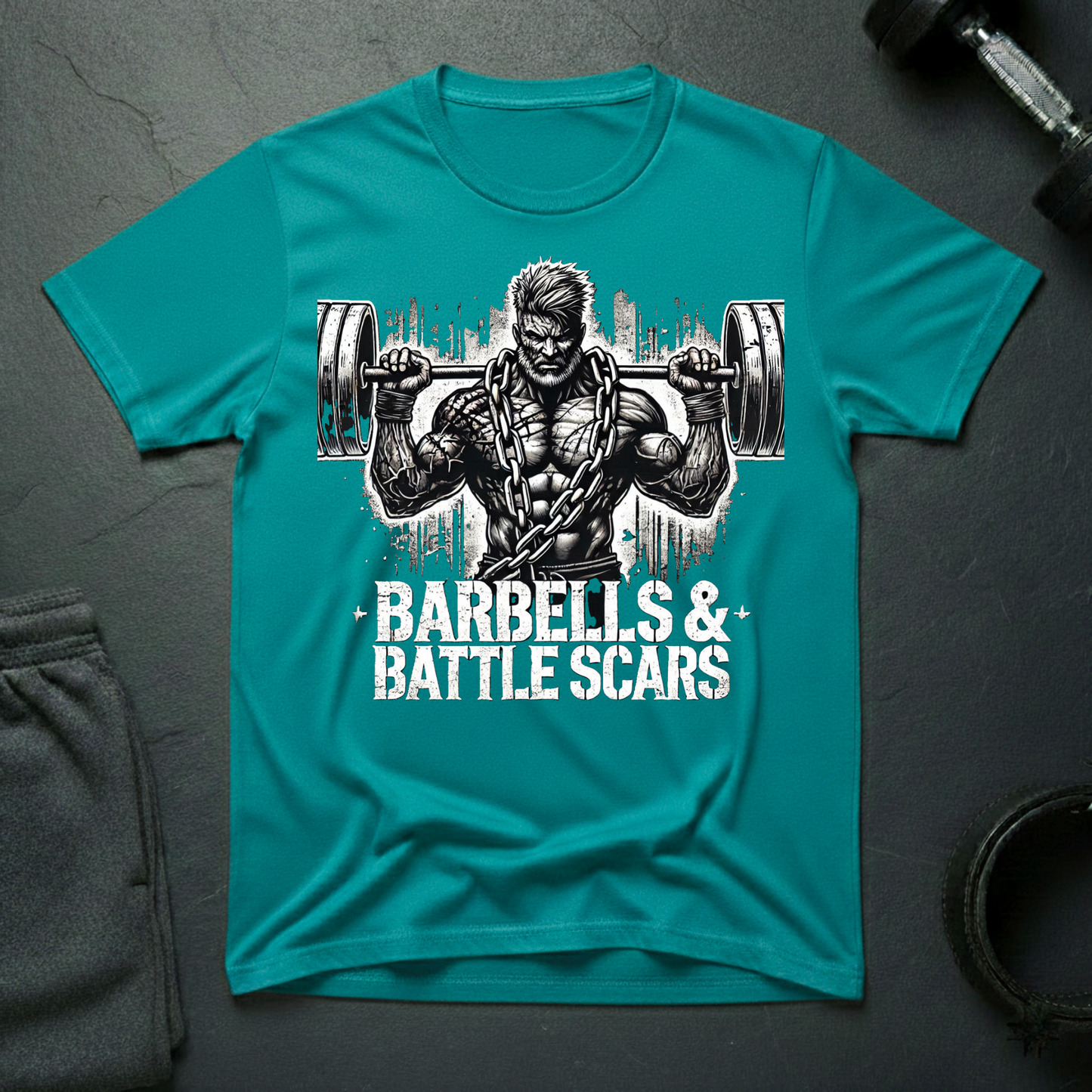 Barbells & Battle Scars T-Shirt