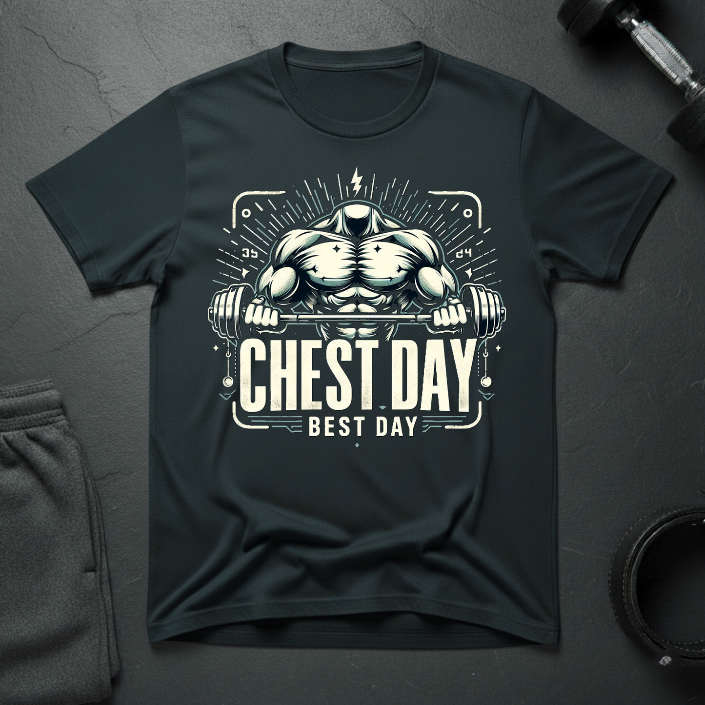 Chest Day Best Day T-Shirt