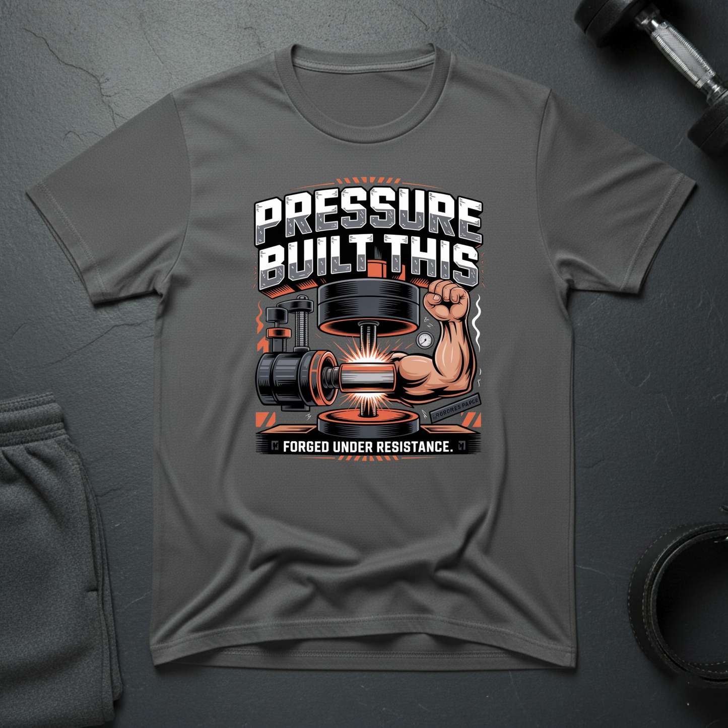 Pressure Built This T-Shirt