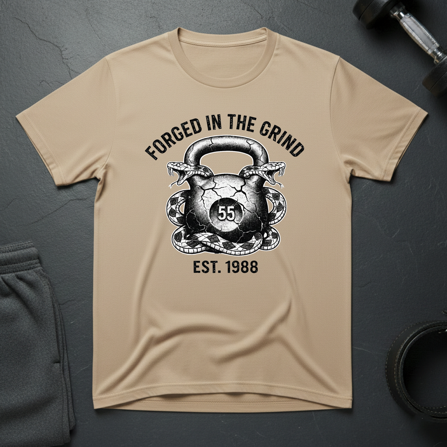 Forged In The Grind T-Shirt