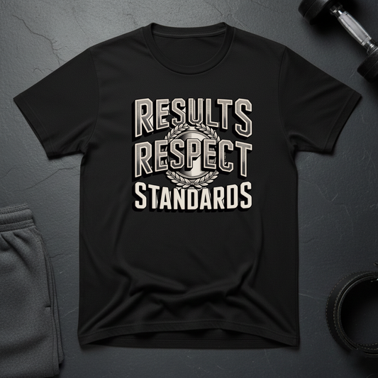 Results Respect Standards T-Shirt