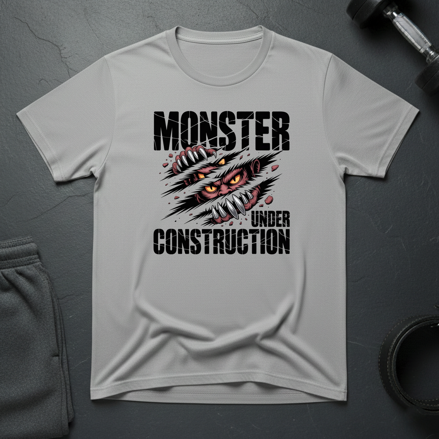Monster Under Construction T-Shirt