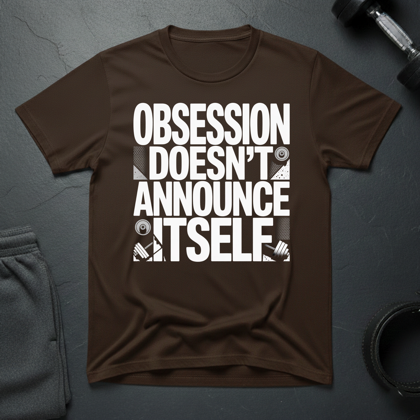Obsession Doesn't Announce Itself T-Shirt