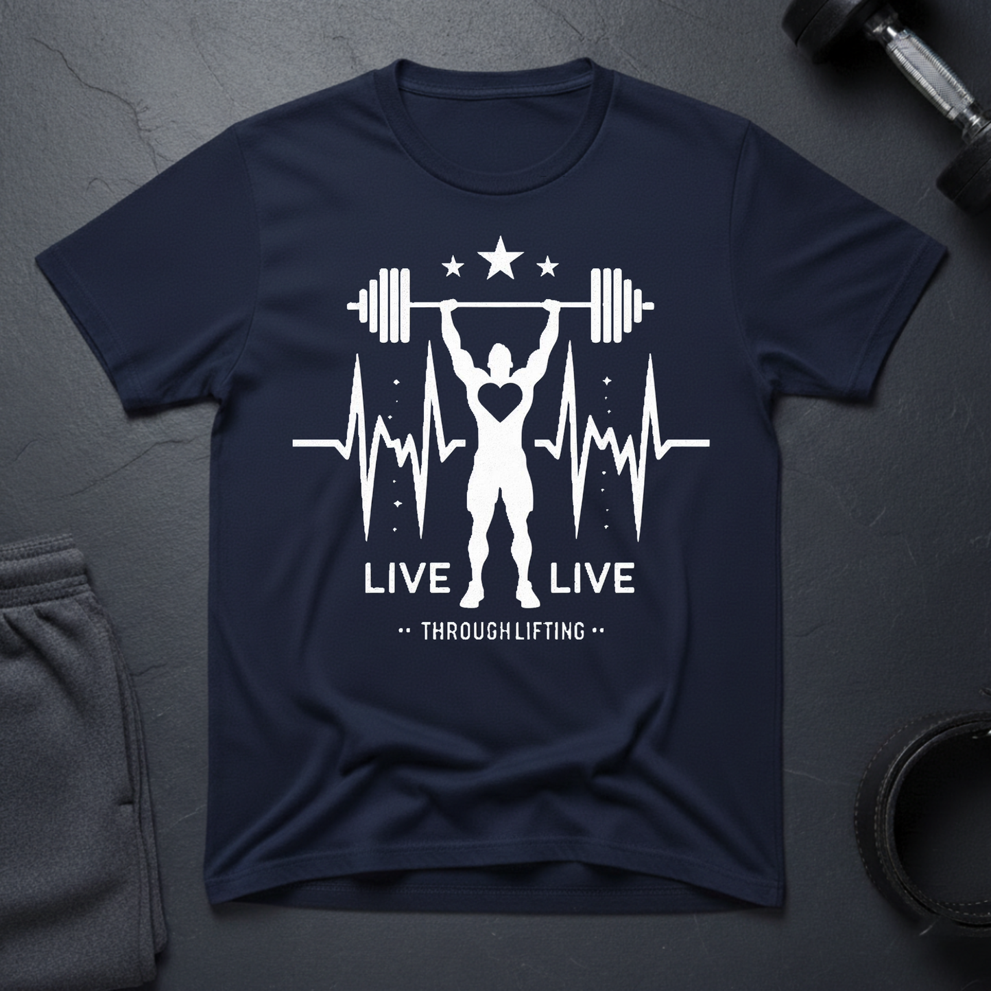 Live Through Lifting T-Shirt