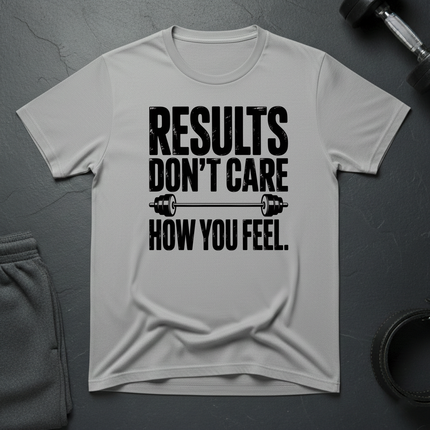 Results Don't Care How You Feel T-Shirt