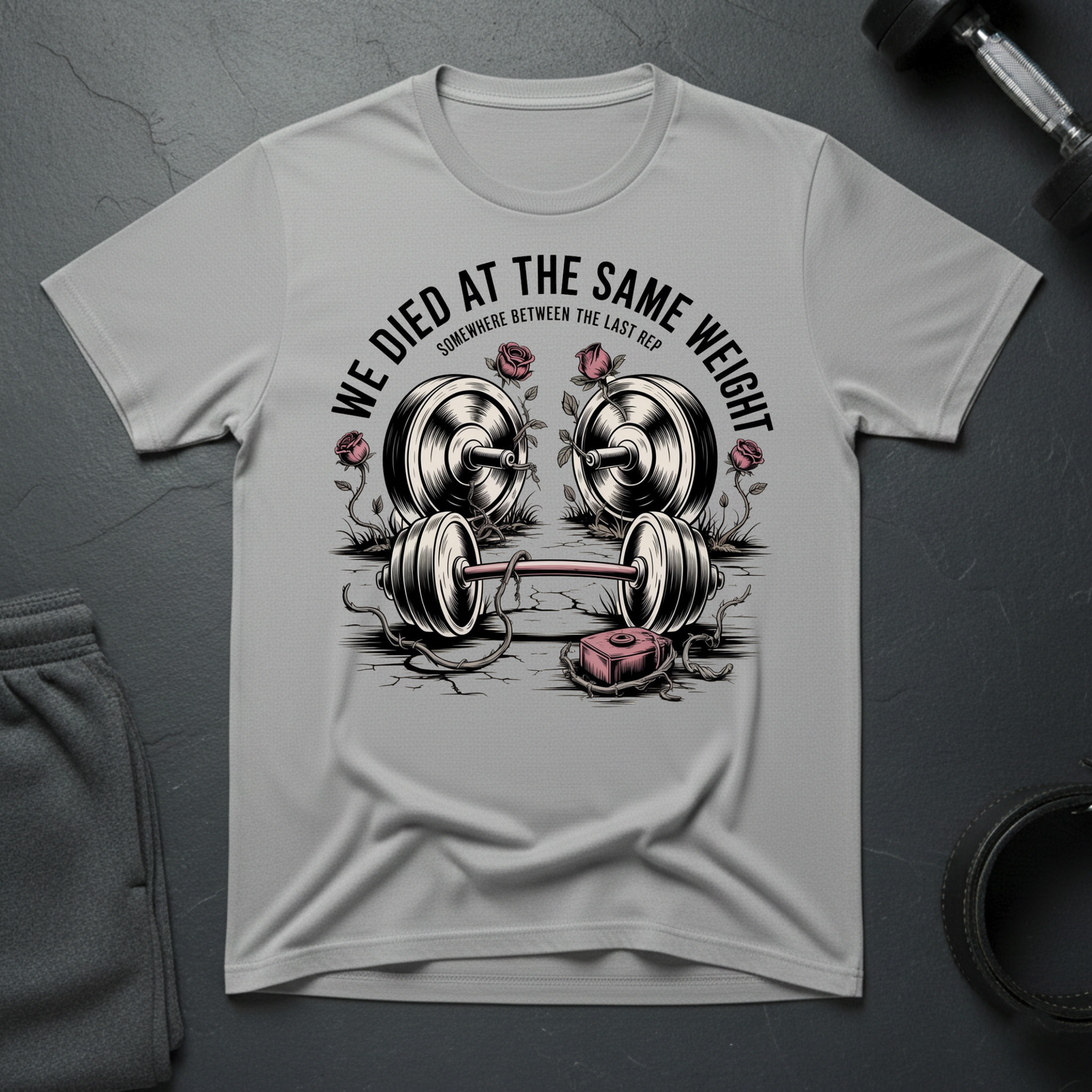 We Died At The Same Weight T-Shirt