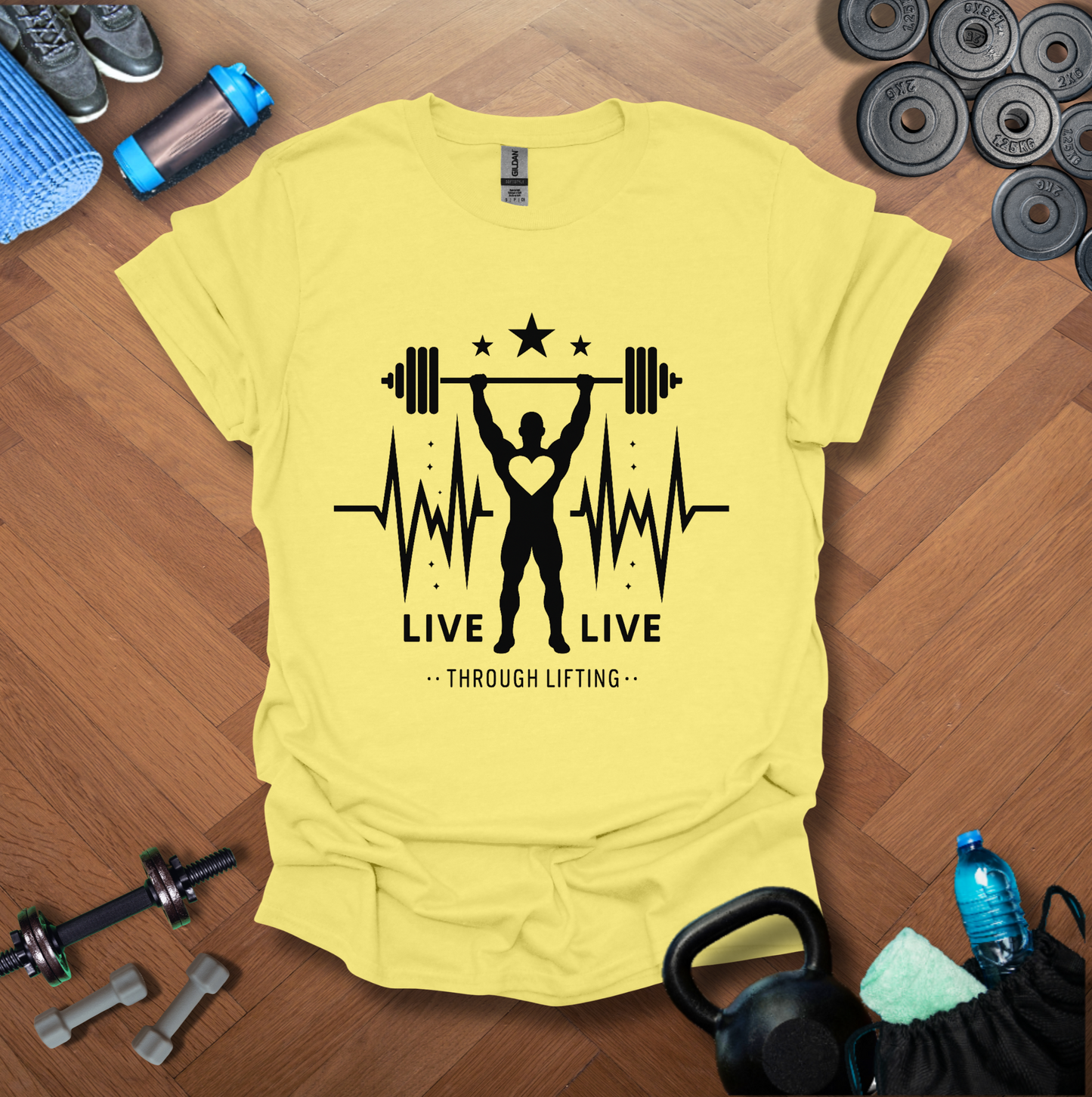 Live Through Lifting T-Shirt