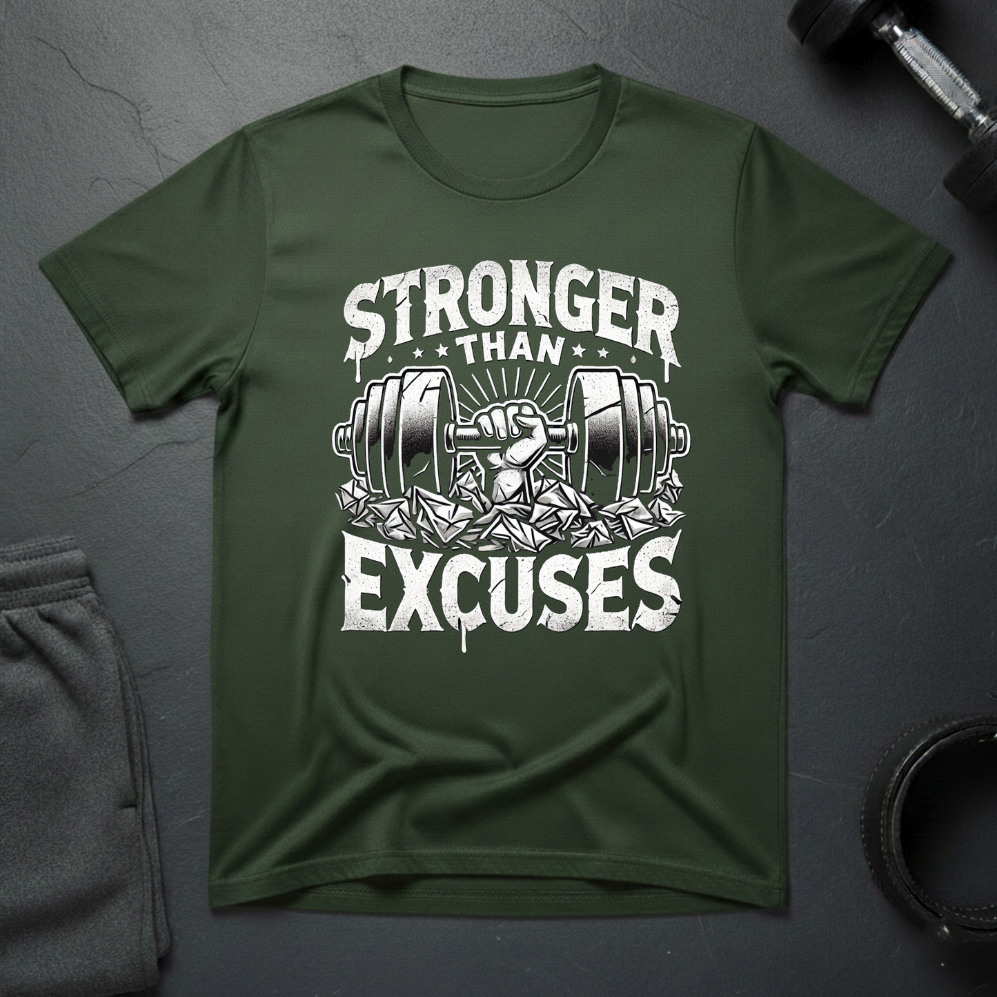Stronger Than Excuses T-Shirt