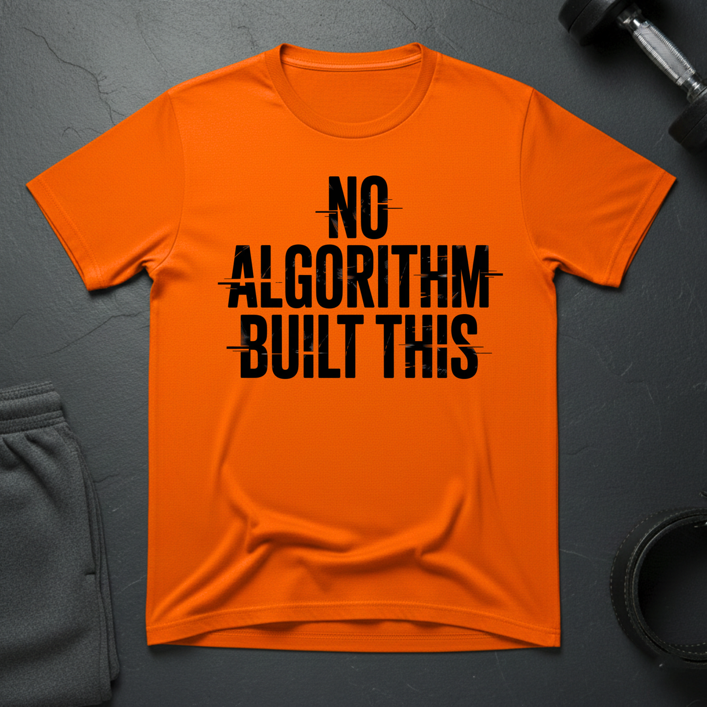 No Algorith Built This T-Shirt