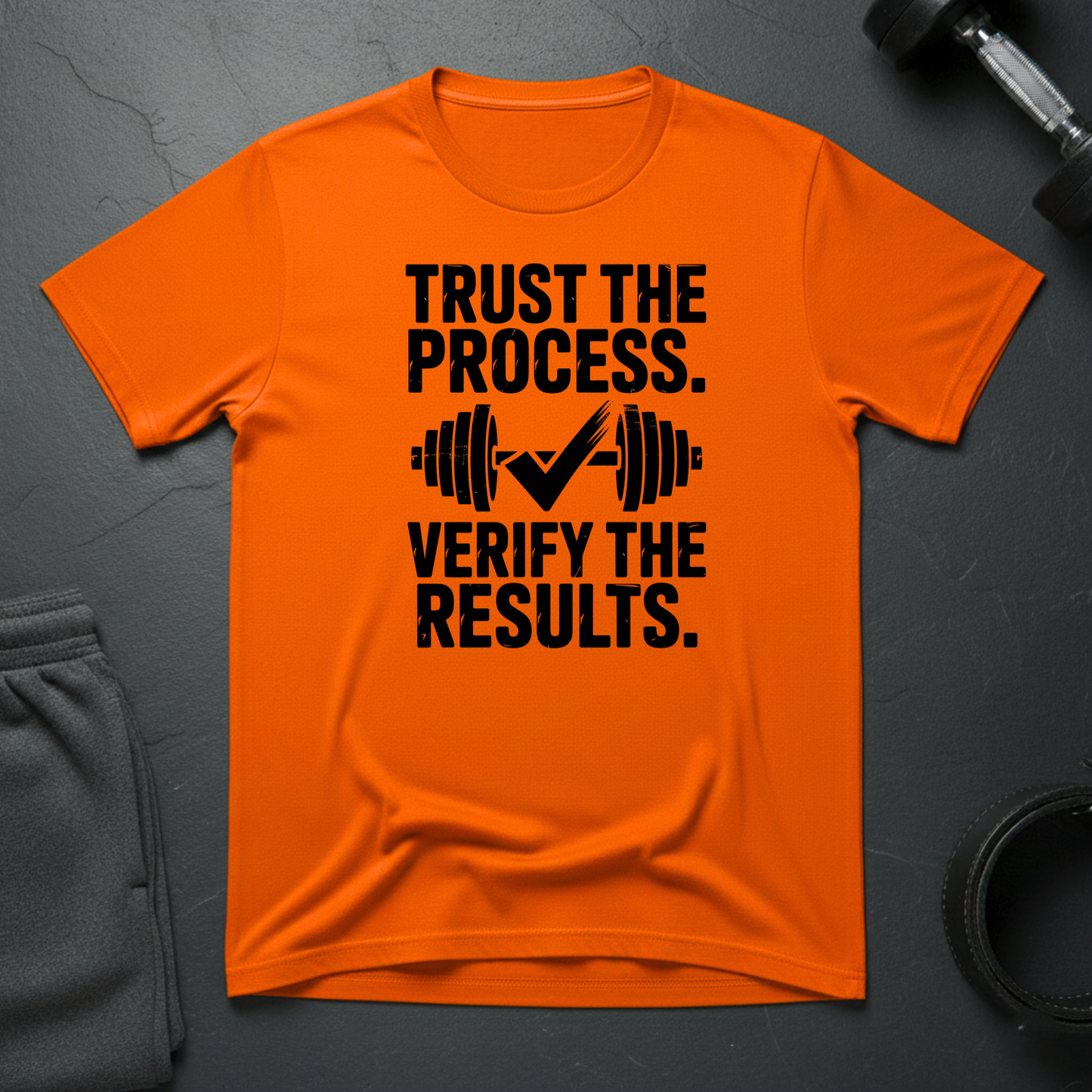 Trust The Process Verify The Results T-Shirt