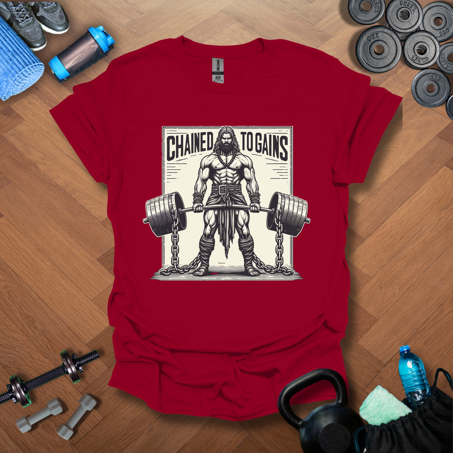 Chained To Gains T-Shirt