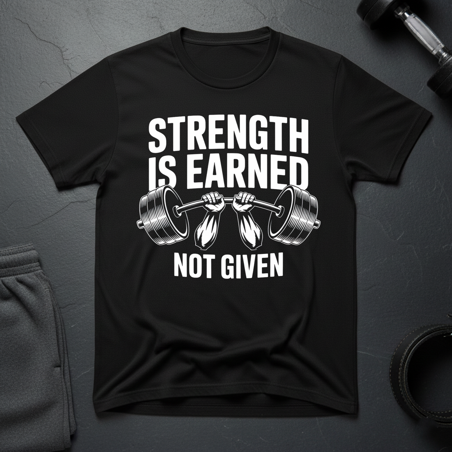 Strength Is Earned Not Given T-Shirt
