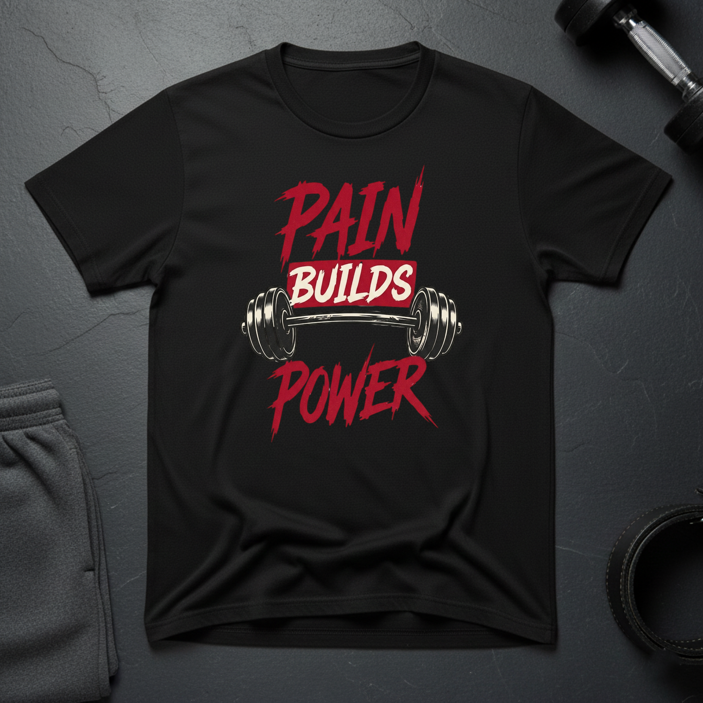 Pain Builds Power T-Shirt