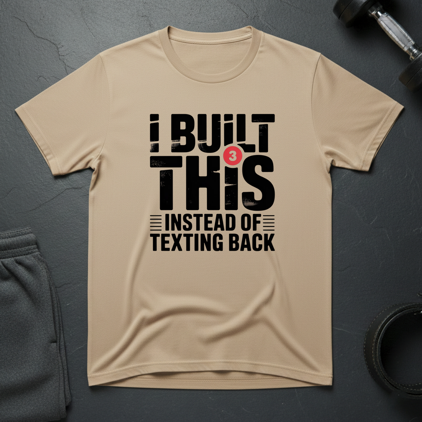 I Built This Instead Of Texting Back T-Shirt