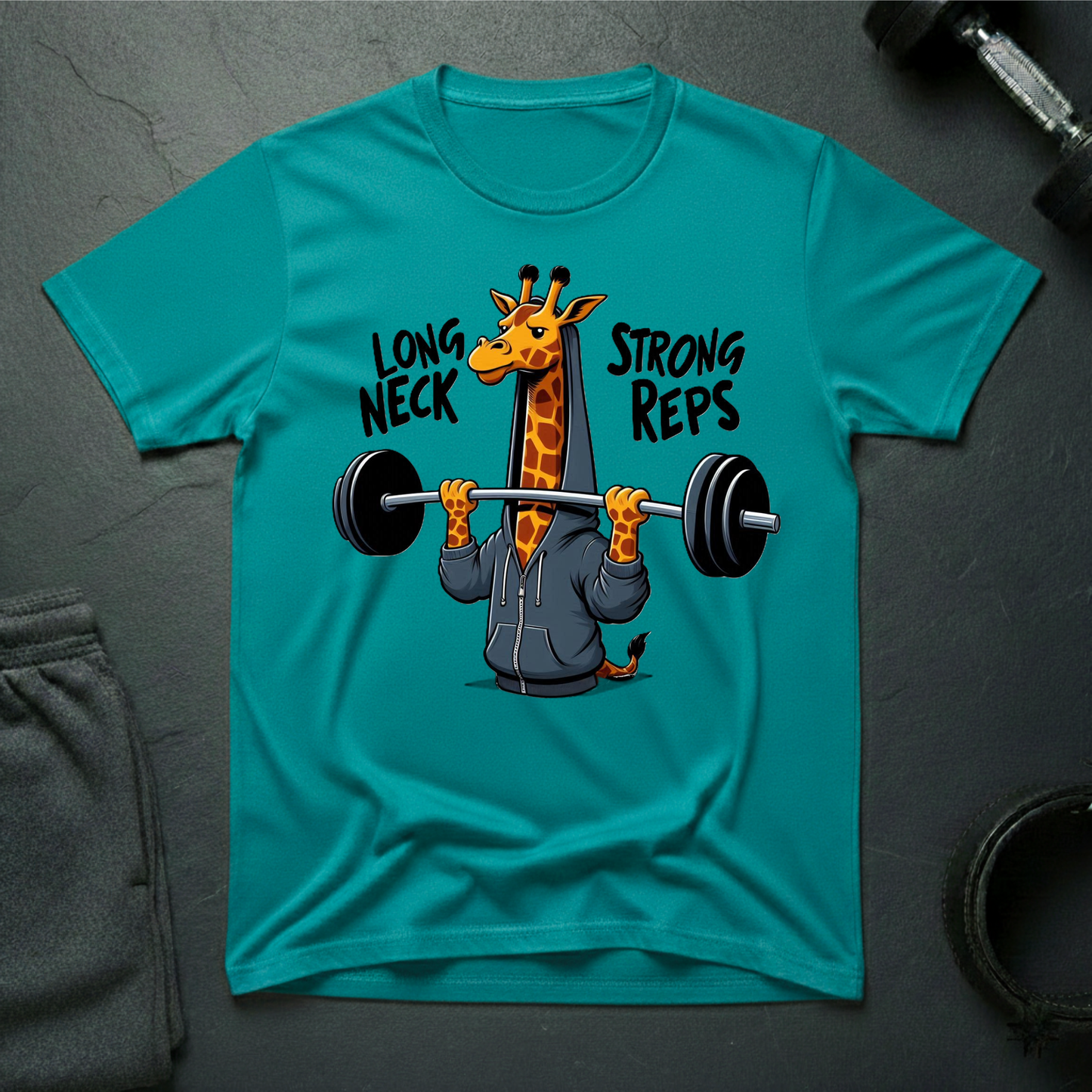 Long Neck Strong Reps T-shirt