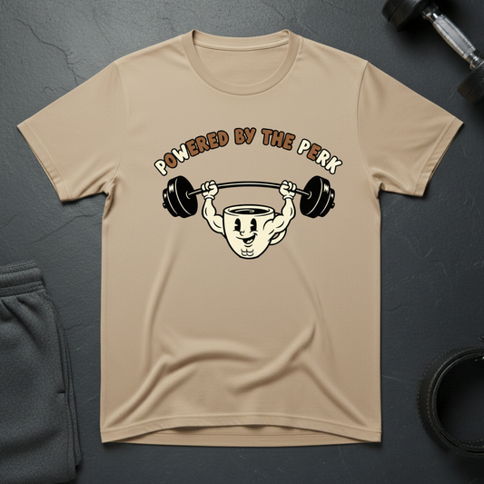 Powered By The Perk T-Shirt