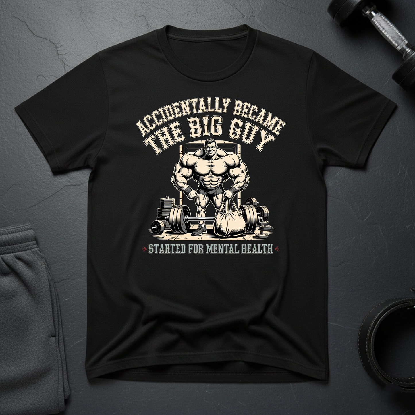 Accidentally Became The Big Guy T-Shirt