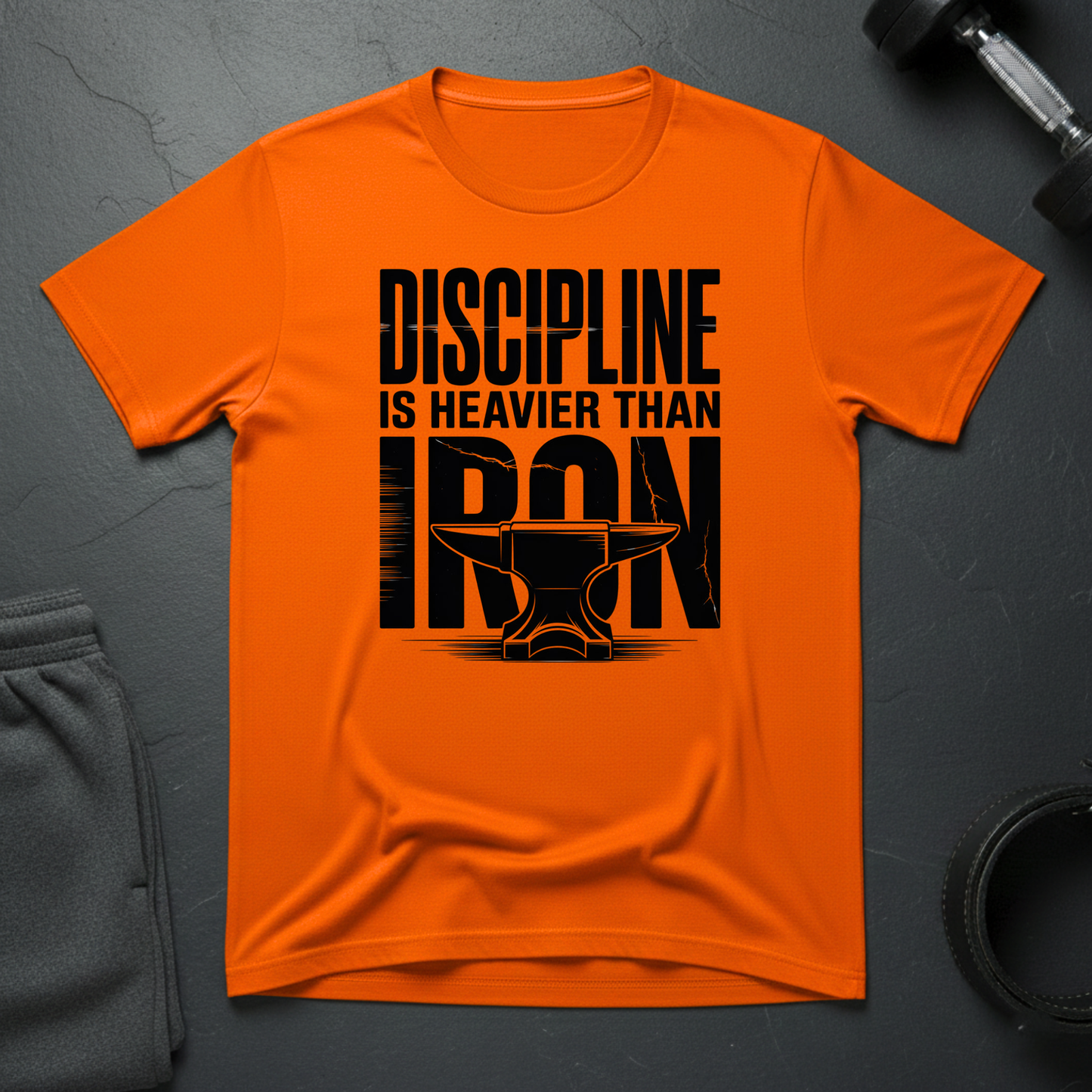 Discipline Is Heavier Than Iron T-Shirt