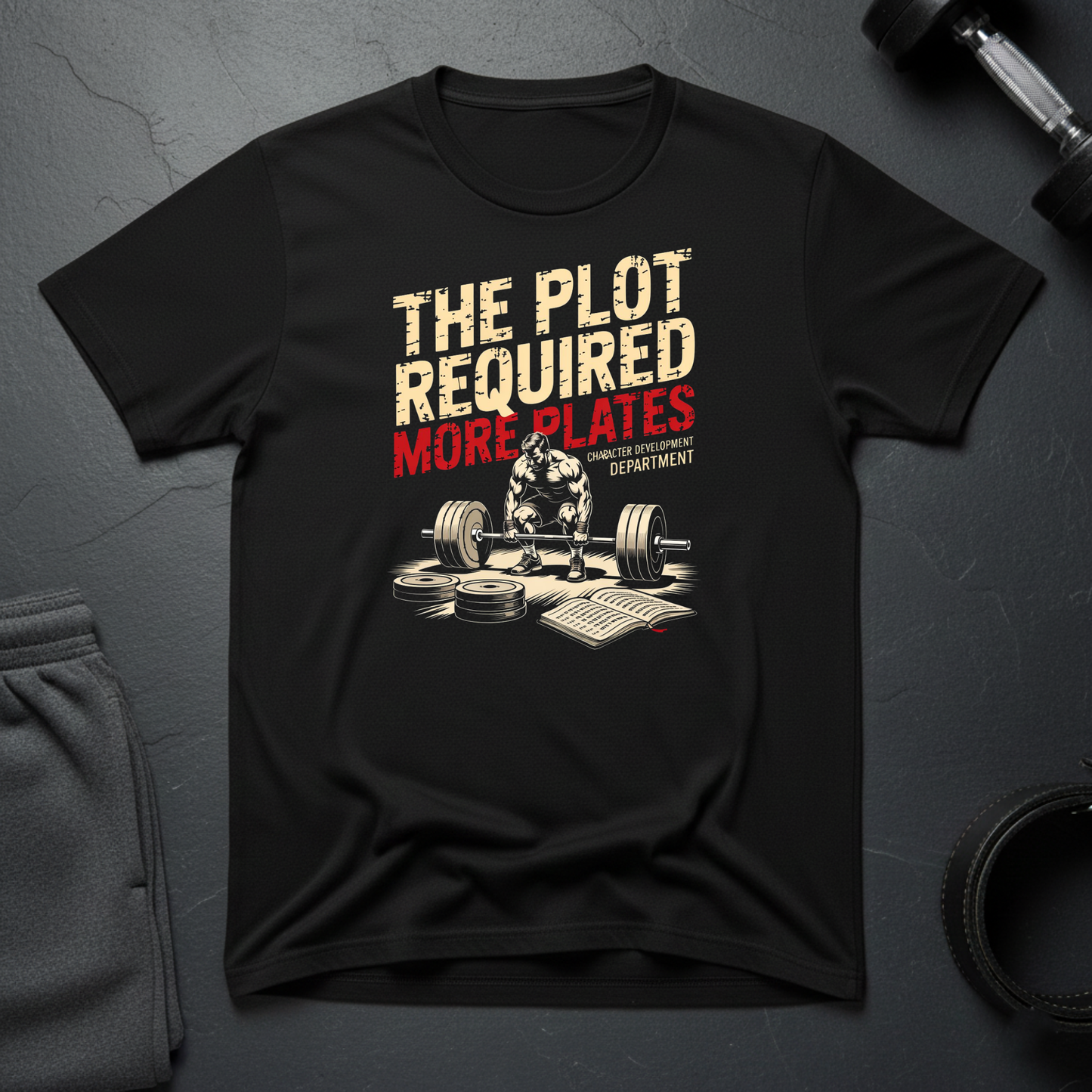 The Plot Required More Plates T-Shirt