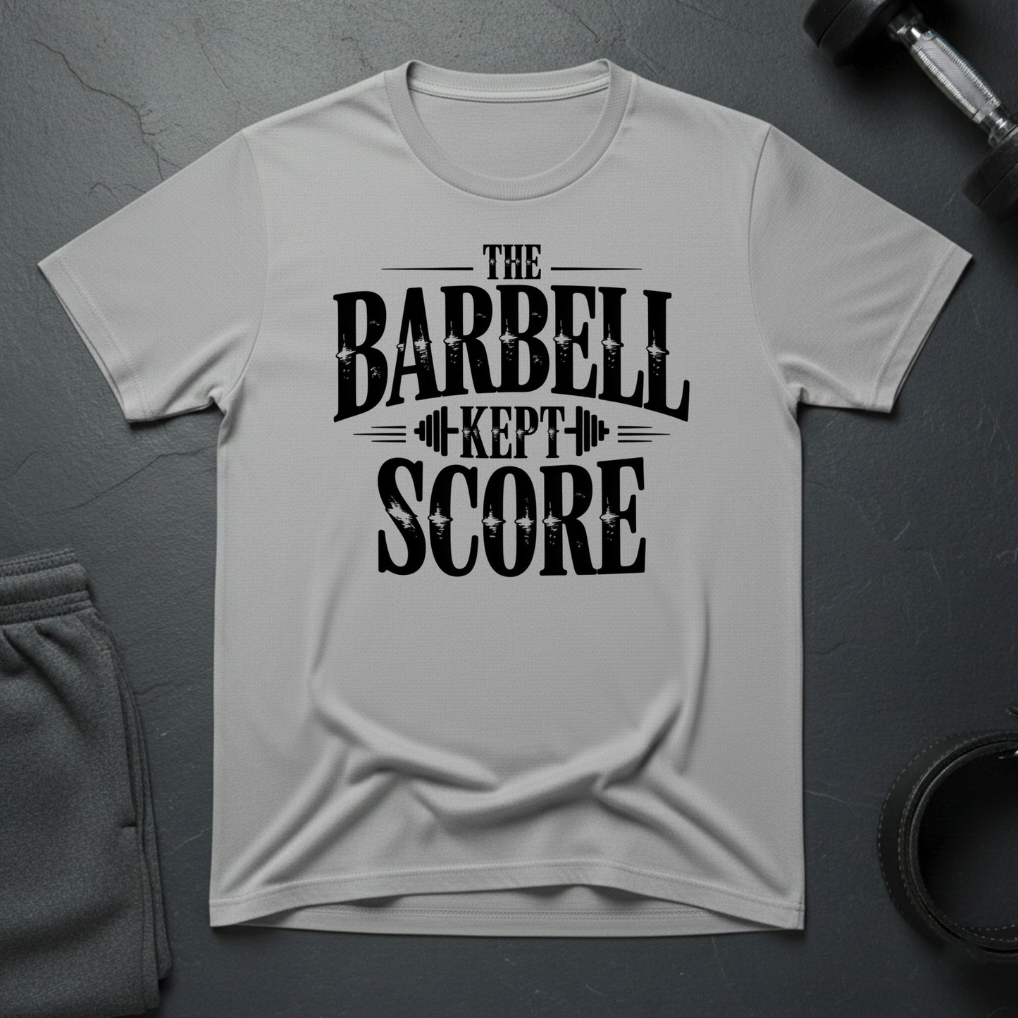 The Barbell Kept Score T-Shirt