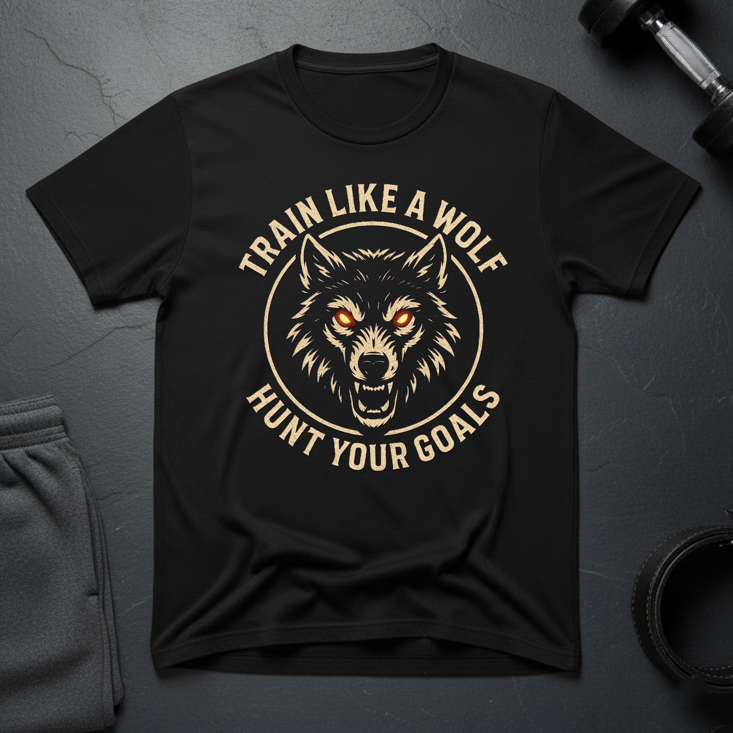 Train Like A Wolf T-Shirt